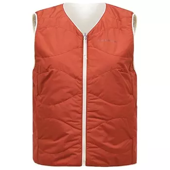 Жилет из синтетического волокна Peak Performance Women's Insulated Reversable Vest, цвет Spiced/Sand Fog