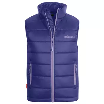 Жилет из синтетического волокна Trollkids Kids Trondheim Vest, цвет Dark Purple/Lavender