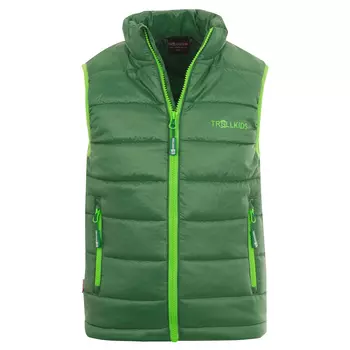 Жилет из синтетического волокна Trollkids Kids Trondheim Vest, цвет Dark Green
