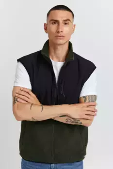 Жилет из смесового флиса "BLEND BHSweat", цвет Rosin