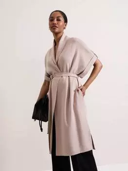 Жилет из смесовой шерсти wendy Phase Eight, цвет Stone