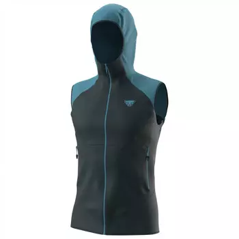 Жилет из софтшелла Dynafit Transalper DST Vest, цвет Storm Blue/Blueberry