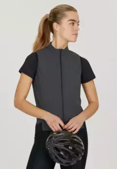 Жилет из софтшелла ELITE LAB "Bike Elite X1", светоотражающий дизайн, черный