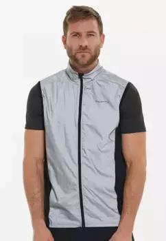 Жилет из софтшелла ENDURANCE "Jellier" со светоотражающими элементами, черный