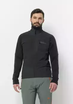 Жилет из софтшелла Jack Wolfskin "ALPSPITZE VEST M", цвет Phantom
