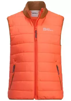 Жилет из софтшелла Jack Wolfskin "ZENON VEST K", оранжевый