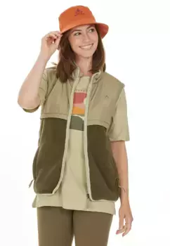 Жилет из софтшелла WHISTLER "Дуб" из дышащего, мягкого и согревающего материала, зеленый