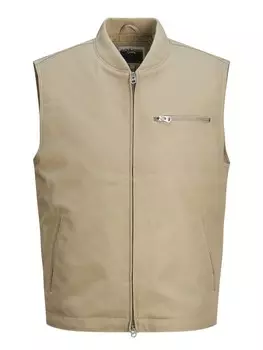 Жилет JACK & JONES COLLECTIVE WORKER, темно-бежевый