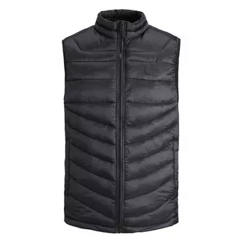 Жилет Jack & Jones Hero Bodywarmer Collar Vest, черный