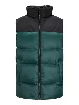 Жилет JACK & JONES Vest JJChili, изумрудный