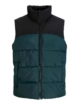 Жилет JACK & JONES Vest JJMOON, темно-зеленый