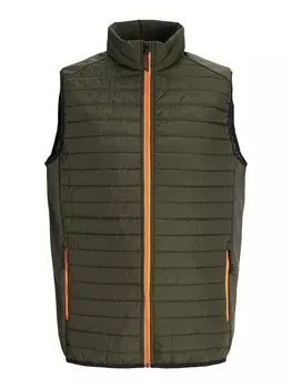 Жилет JACK & JONES Vest, оливковый