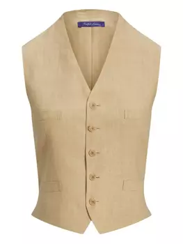 Жилет Jaiden Ralph Lauren Collection, коричневый