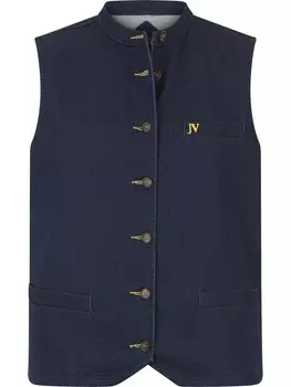 Жилет Jan Vanderstorm Jeansweste HILDEVIN, темно-синий