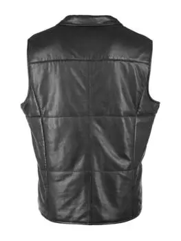 Жилет JCC Lederweste 3102169, черный