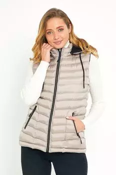 Жилет - Экрю - Куртки-бомберы DYNAMO