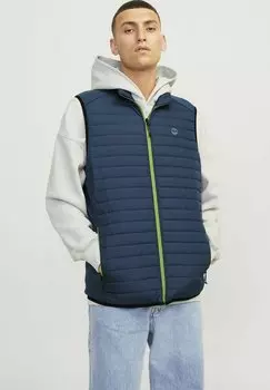 Жилет JJEMULTI BODYWARMER COLLAR Jack & Jones, цвет ensign blue