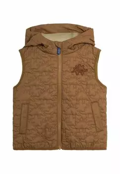 Жилет JoJo Maman Bb, коричневый