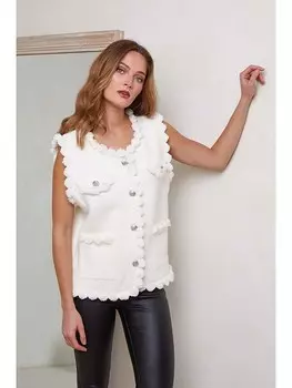 Жилет Josfine Weste Ferddy, белый