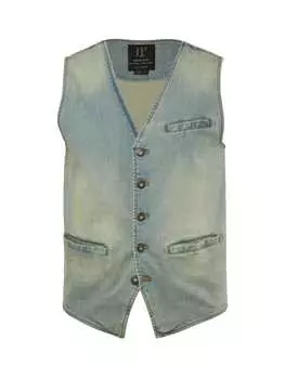 Жилет JP1880, цвет mattes jeansblau