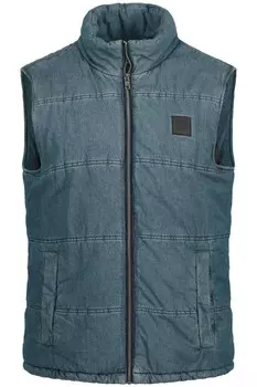 Жилет Jp1880, дымчатый синий