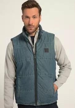 Жилет JP1880, синий деним
