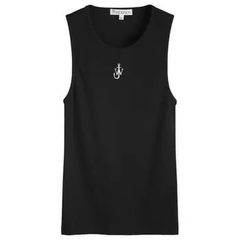 Жилет Jw Anderson Anchor Embroidery Vest, черный