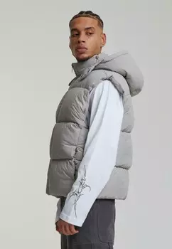 Жилет Karl Kani, светло-серый