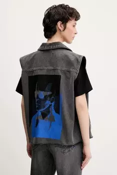 Жилет Karl Lagerfeld Jeans, серый
