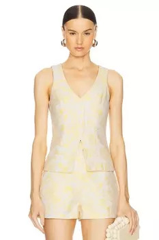 Жилет карнеги Amanda Uprichard, желтый