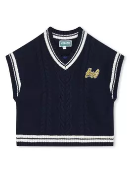 Жилет Kenzo Kids, синий
