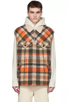 Жилет Kiraneo бежево-оранжевый Isabel Marant