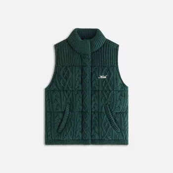 Жилет Kith Women Parker Cable Knit Vest, цвет Stadium