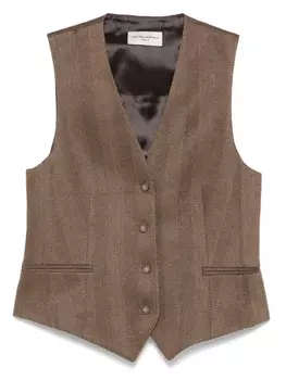 Жилет Клео Officine Generale, коричневый