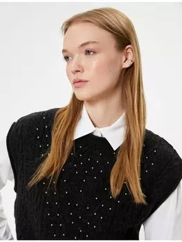 Жилет KOTON Sweater, антрацит
