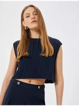 Жилет KOTON Sweater, цвет Marineblau