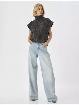 Жилет KOTON Sweater, коричневый