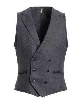 Жилет L.B.M. 1911 Plain Weave Solid Color, серо-синий