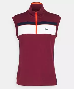 Жилет Lacoste Sport Polo, бордовый