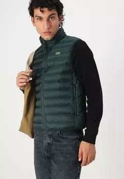 Жилет Lacoste, темно-зеленый