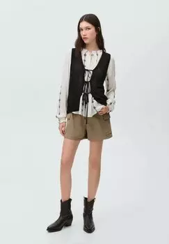 Жилет LAZOS Mango Kids, черный