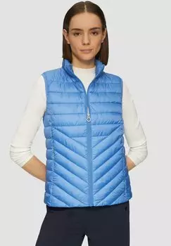 Жилет LEICHTE STEPP MIT STEHKRAGEN s.Oliver, синий