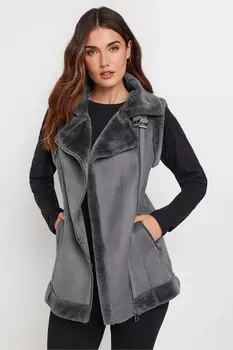 Жилет летчика Long Tall Sally, серый