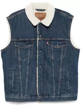 Жилет Levi's Type III Trucker, синий