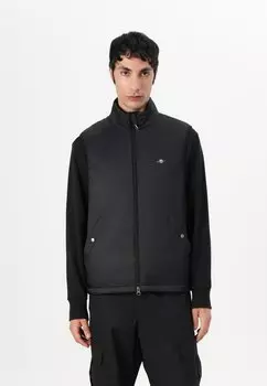 Жилет LIGHT INSULATED VEST GANT, черный