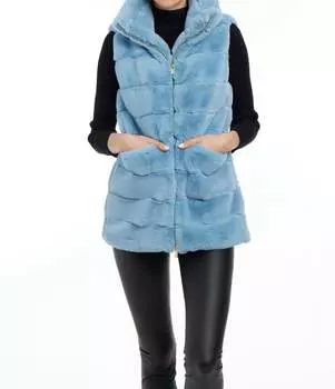 Жилет Лорен в нежно-голубом цвете PATTY KIM