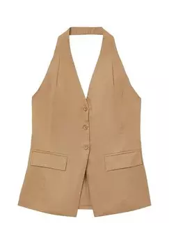 Жилет LUNGO HALTERNECK Calliope, бежевый