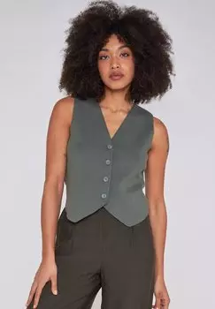 Жилет Maison 123, темно-зеленый