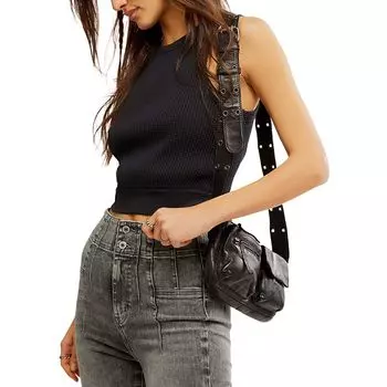 Жилет-майка Free People, черный