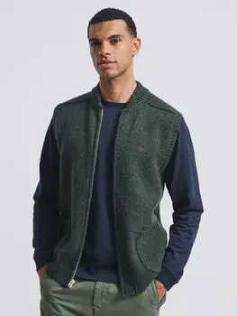 Жилет Малдон Донегол Aubin, темно-зеленый